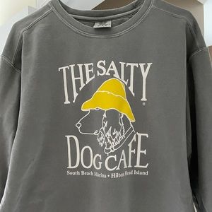 Salty Dog Medium Gray Sweatshirt